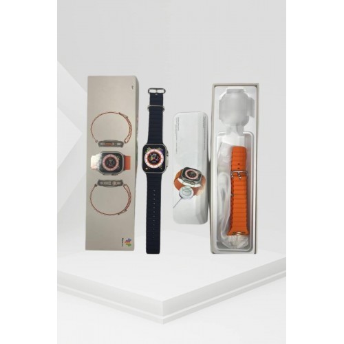 Akıllı Saat Android ve İOS Uyumlu 49 MM NFC Özelliği GPS Takibi