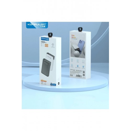 A6Q 22.5W Usb 3.0 ve 20W Type-C Çıkışlı 10.000 mAh PD Powerbank - Beyaz-(5796) A6Q 22.5W Usb 3.0 ve 20W Type-C Çıkışlı 10.000 mAh PD Powerbank - Beyaz-(5796)