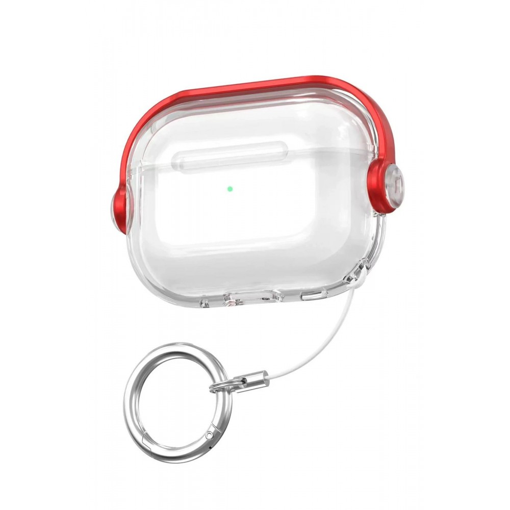 Airpods Pro 3 (3.nesil) Tema Kılıf - Kırmızı-(5796)