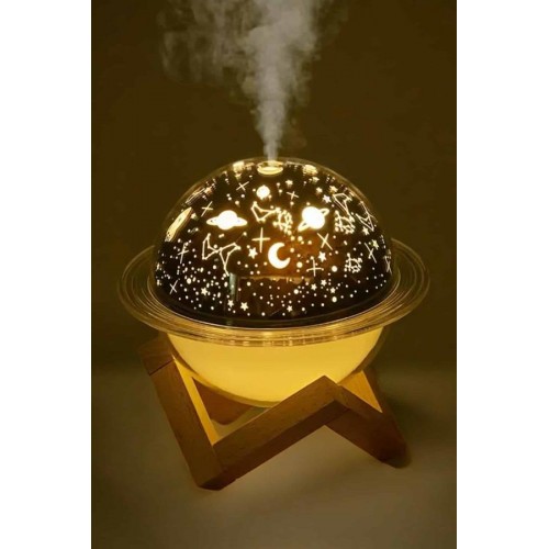 Hava Nemlendirici Masa ve Gece Lambası USB Projeksiyon Aromaterapi Hava Nemlendirici Masa ve Gece Lambası USB Projeksiyon Aromaterapi