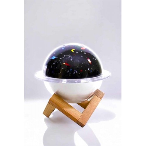 Hava Nemlendirici Masa ve Gece Lambası USB Projeksiyon Aromaterapi Hava Nemlendirici Masa ve Gece Lambası USB Projeksiyon Aromaterapi