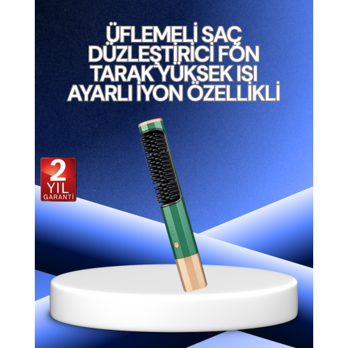 3’ü 1 Arada Saç Şekillendirme Seti – Kurutma Düzleştirme Tarama
