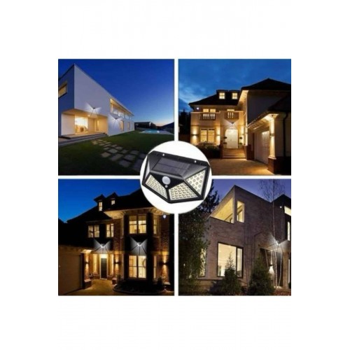 SENSÖRLÜ GÜNEŞ ENERJİLİ DUVAR LAMBASI