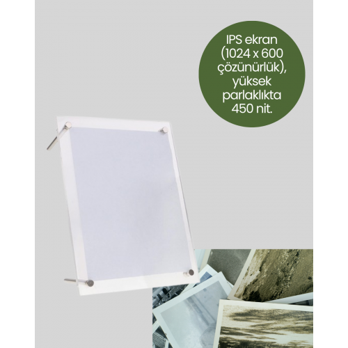 USB-C ile Hızlı Şarj ve Veri Aktarımı – 7 İnç Dijital Görüntü Çerçevesi USB-C ile Hızlı Şarj ve Veri Aktarımı – 7 İnç Dijital Görüntü Çerçevesi