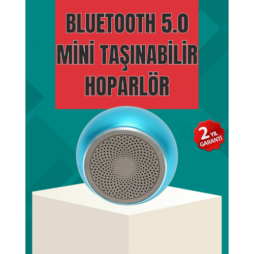 Taşınabilir Bluetooth Hoparlör | Eller Serbest Arama Özellikli