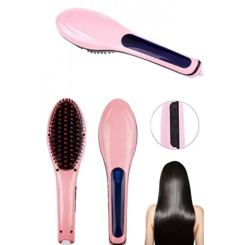 Saç Fırça Akıllı LCD Ekran Pratik Saç Düzleştirici Tarak Pratik Taşınabilir