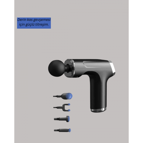 Kas Yorgunluğu Giderici Vücut Masaj Tabancası