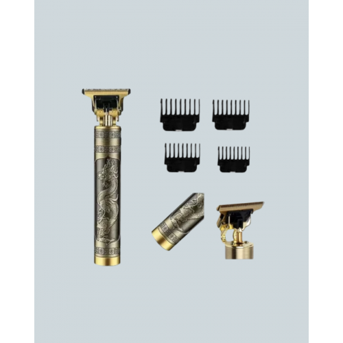 Şarjlı Titanyum Bıçaklı Saç ve Sakal Kesme Makinesi
