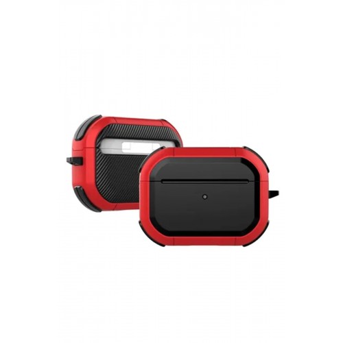 Airpods 3 (3.nesil) Tank Kılıf - Kırmızı-(5796)