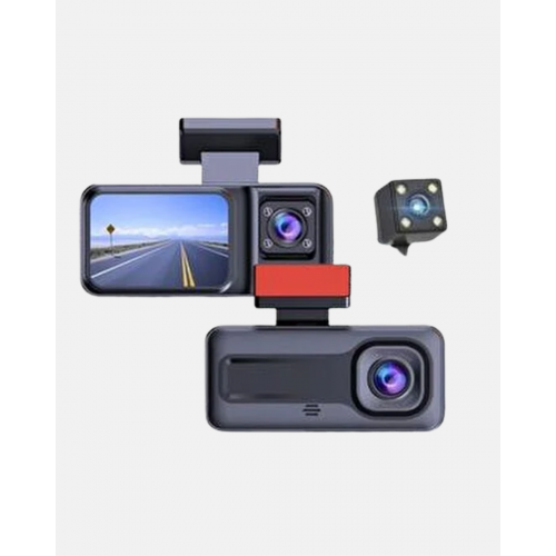 Üç Kameralı Dash Cam 170° Geniş Açılı Full HD Gece Görüşlü Üç Kameralı Dash Cam 170° Geniş Açılı Full HD Gece Görüşlü