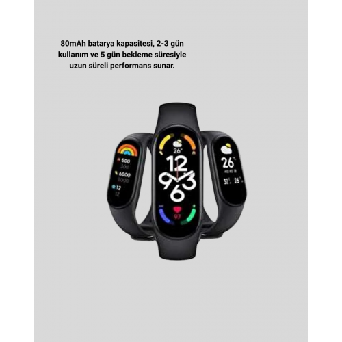 Akıllı Bileklik – Kalp Atış Uyku ve Adım Takibi IP67 Su Geçirmez Akıllı Bileklik – Kalp Atış Uyku ve Adım Takibi IP67 Su Geçirmez