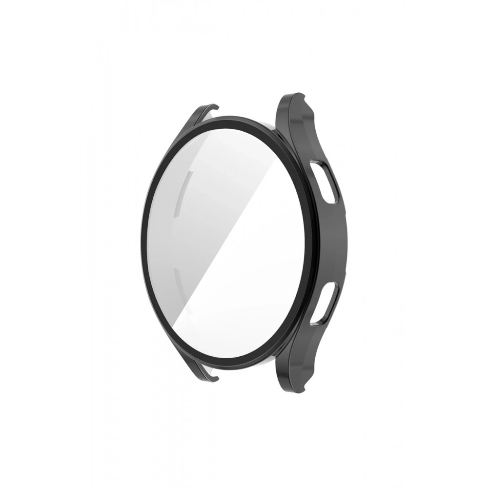 Watch 5 44mm Wall Camlı Kasa Ekran Koruyucu - Siyah-(5796)