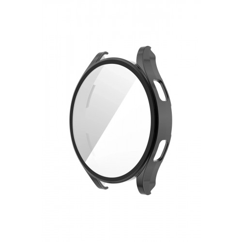 Watch 5 44mm Wall Camlı Kasa Ekran Koruyucu - Siyah-(5796)