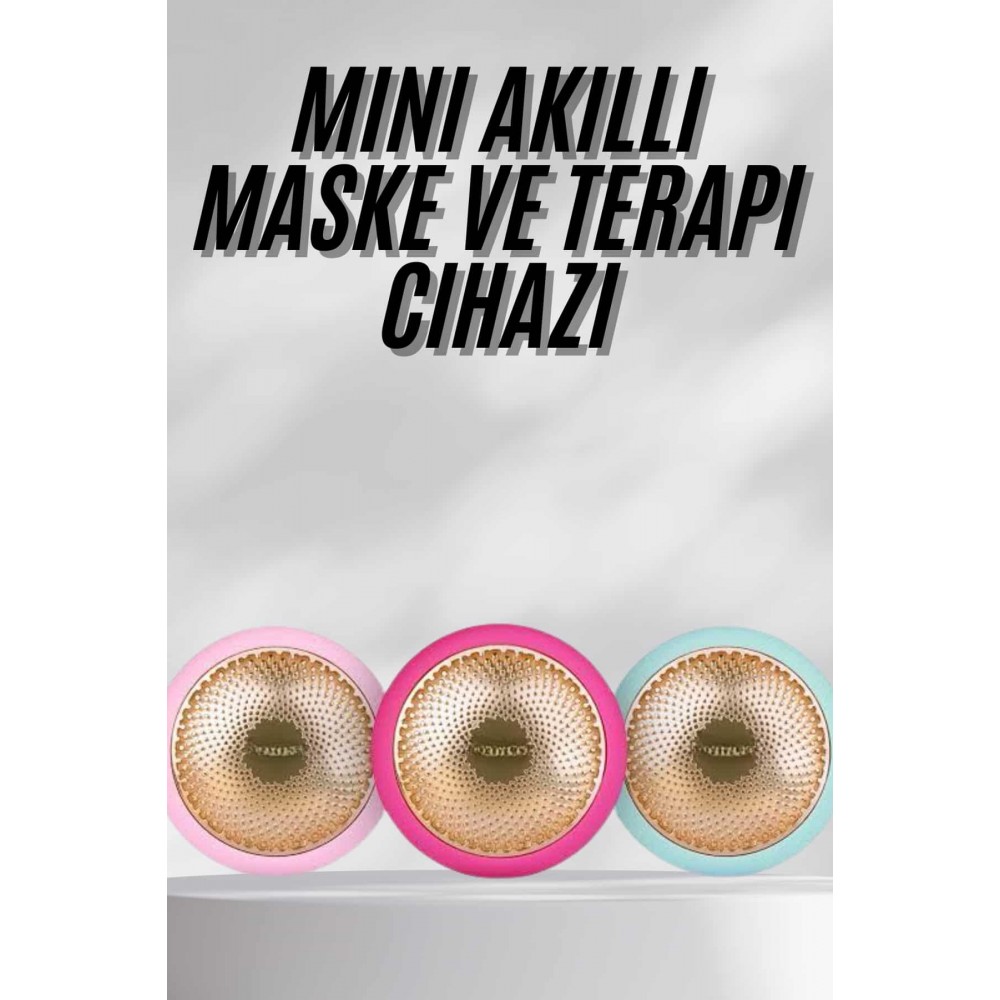 Maske ve Terapi Cihazı LED Terapi Akıllı Maske Hassas Ciltlere Özel