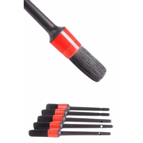 5 Parça Araç İçi Temizlik Fırçası Araç İçi-Dışı Temizleme Fırça Seti