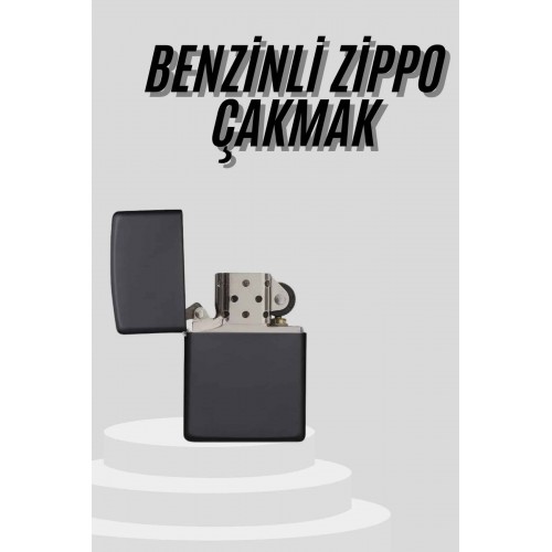 Çakmak Parlak Siyah Doldurulabilir Hedyelik Eşya