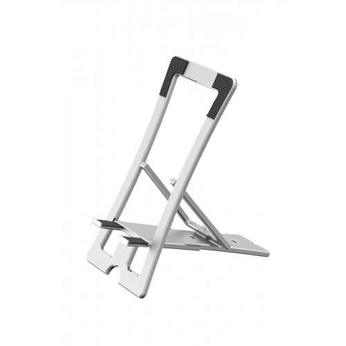 CM23 Ayarlanabilir Katlanabilir Masaüstü Telefon Tutucu - Gümüş-(5796)