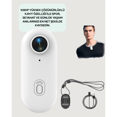 1080P WiFi Spor Kamerası Su Geçirmez Mini Aksiyon Kamera