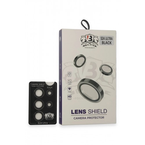 Samsung Galaxy S24 Ultra Bilvis Titan Kamera Lens - Siyah-(5796)