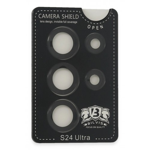 Samsung Galaxy S24 Ultra Bilvis Titan Kamera Lens - Siyah-(5796)