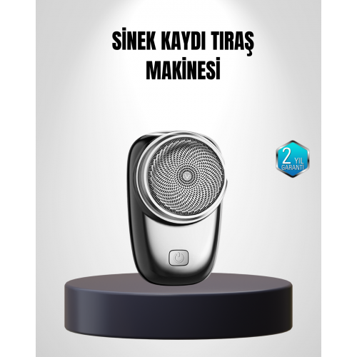 Şarjlı Mini Tıraş Makinesi – Hassas Ciltlere Uygun Su ile Yıkanabilir Kompakt Tasarım