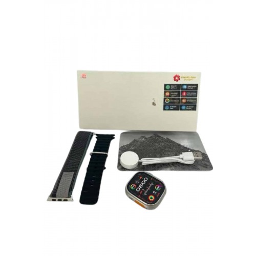 Yeni Nesil Akıllı Kol Saati Nabız Ölçer GPS Uyumlu 49 MM Kasa