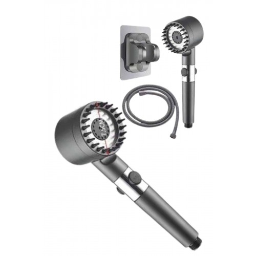 Yeni Nesil Duş Başlığı Paslanmaz Çelik Masaj Etkili Ergonomik Tasarım Su Basınçlı