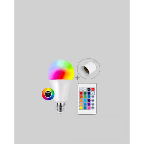 Uzaktan Kumandalı Akıllı LED Ampul Enerji Tasarruflu