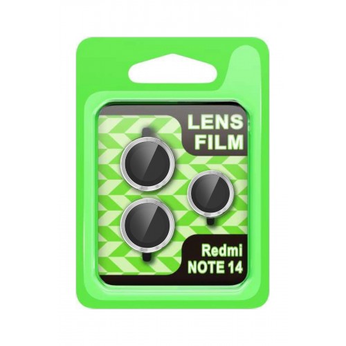 Xiaomi Note 14 5G Raze Metal Kamera Lens - Gümüş-(5796)