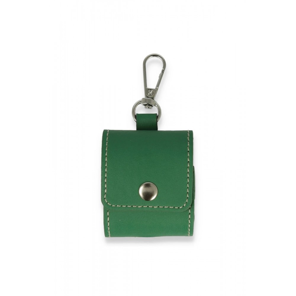 Airpods 2 (2.nesil) Askılı Kılıf - Yeşil-(5796)