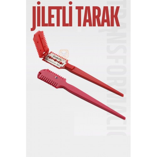Turk Kedi ve Köpek Jiletli Tüy Alma Tarağı