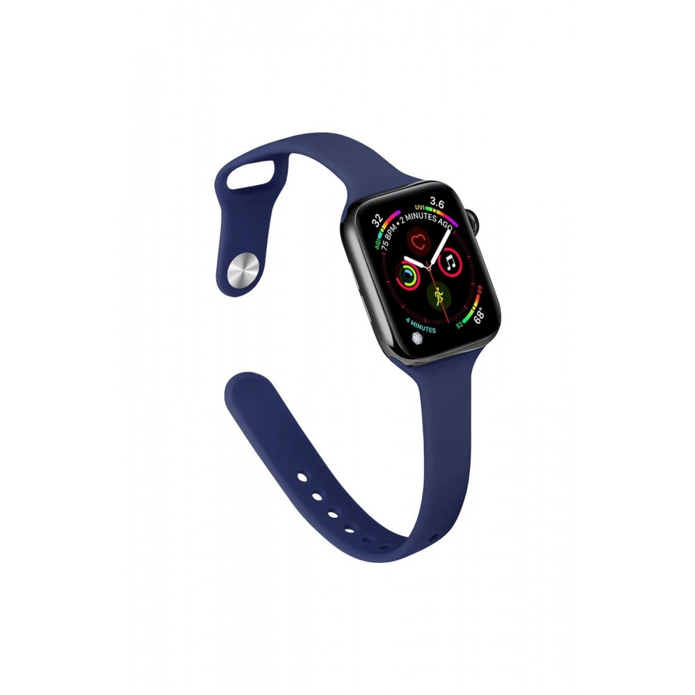 Apple Watch 38mm Klasik Kordon - Lacivert-(5796)