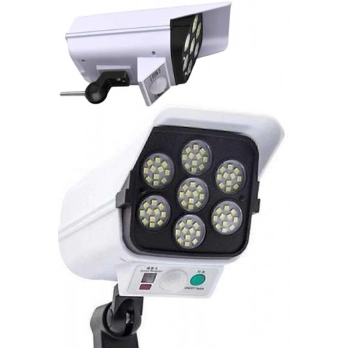 Solar Lamba Kamera Görünümlü Duvar Lambası Dönebilen Bahçe Aydınlatması Solar Lamba Kamera Görünümlü Duvar Lambası Dönebilen Bahçe Aydınlatması