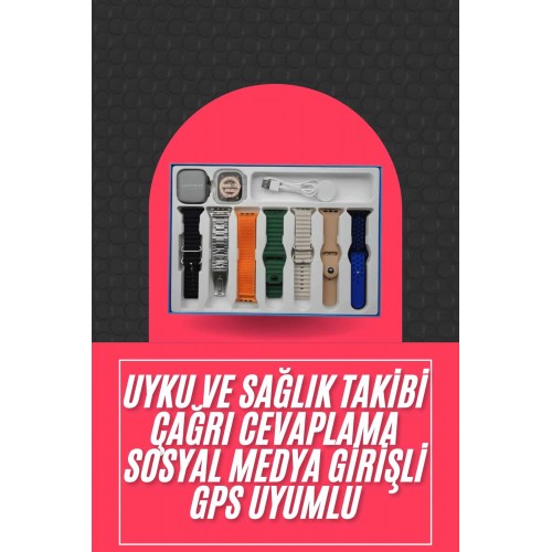 Akıllı Saat Unisex Akıllı Saat Çoklu Kordon Seçeneği Çelik Kordon Plastik Kordon