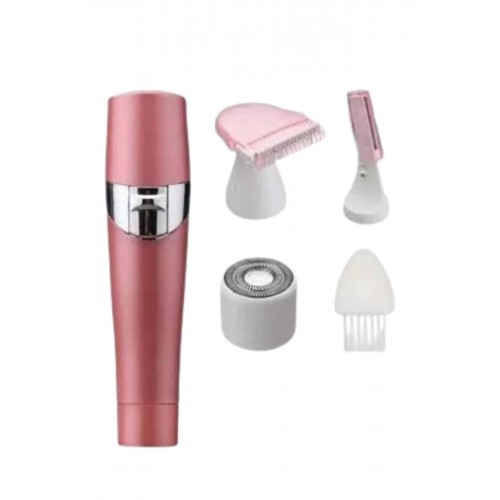 Yüz Kaş ve Tüm Vücut Epilasyon Aleti 3 Başlıklı Hassas Ciltlere Uygun Epilatör
