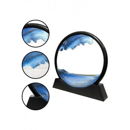 Dekoratif Sulu Kum Saati Ofis Masa Üstü Ev Yuvarlak Kum Saati Dekoratif Sulu Kum Saati Ofis Masa Üstü Ev Yuvarlak Kum Saati
