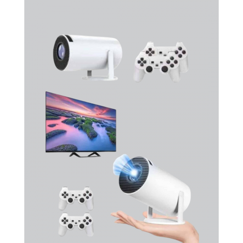 Projeksiyon Cihazı 4K Destekli Kablosuz Bağlantılı Bluetooth 5.0 Projeksiyon Cihazı 4K Destekli Kablosuz Bağlantılı Bluetooth 5.0