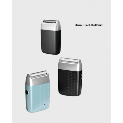 Şarjlı Kuru Kullanım Tıraş Makinesi – Kablosuz Taşınabilir