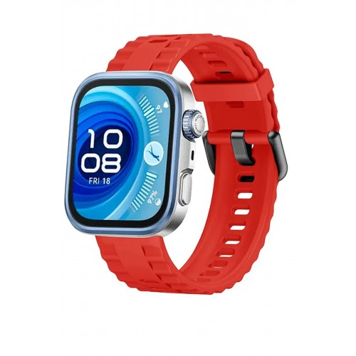 Huawei Watch Fit 3 Klasik Kordon - Kırmızı-(5796)