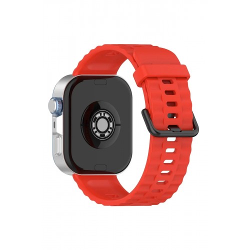 Huawei Watch Fit 3 Klasik Kordon - Kırmızı-(5796)