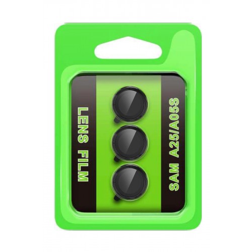 Samsung Galaxy A25 5G Raze Metal Kamera Lens - Siyah-(5796)