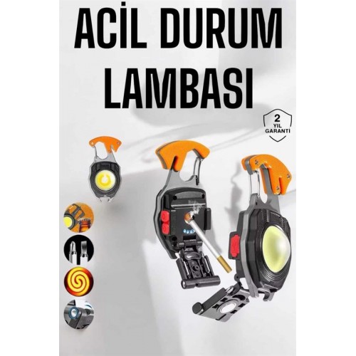 yeni nesil Kamp Feneri Çok Fonksiyonlu Fener Anahtarlık Usb Çakmaklı Cam Kırıcı Kemer Kesici Açacak yeni nesil Kamp Feneri Çok Fonksiyonlu Fener Anahtarlık Usb Çakmaklı Cam Kırıcı Kemer Kesici Açacak
