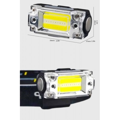 Sensörlü Kamp Lambası Ayarlanabilir Kafa Lambası Kafa Bantlı Sensörlü Kamp Lambası Ayarlanabilir Kafa Lambası Kafa Bantlı