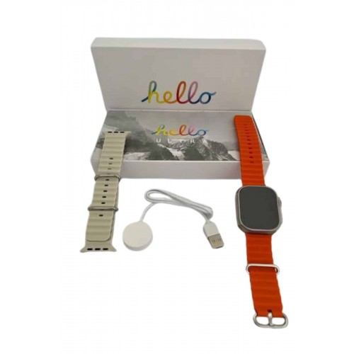 Yeni Nesil 3 Kordonlu Kol Saati 49 MM Amoled Ekran Akıllı Saat