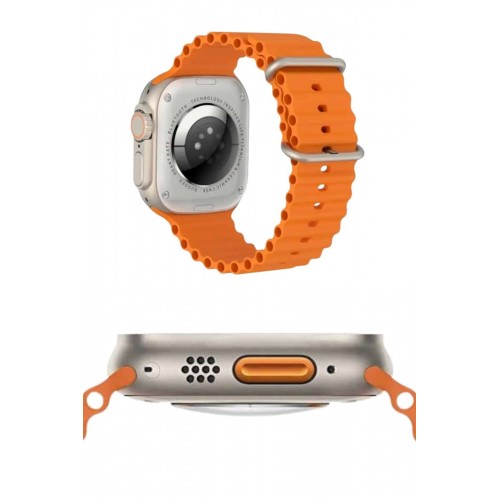 Yeni Nesil 3 Kordonlu Kol Saati 49 MM Amoled Ekran Akıllı Saat