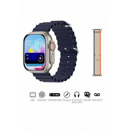 Akıllı Saat Çok Fonksiyonlu Unısex Sosyal Medya Girişli Bluetooth Bağlantılı Akıllı Saat Çok Fonksiyonlu Unısex Sosyal Medya Girişli Bluetooth Bağlantılı