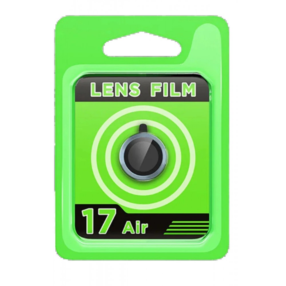 Apple iPhone 17 Air Raze Metal Kamera Lens - Mavi-(5796)
