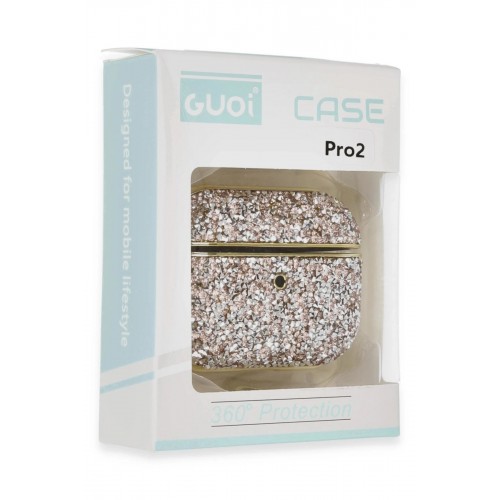 Airpods Pro 2 (2.nesil) Luz Taşlı Kılıf - Mavi-(5796) Airpods Pro 2 (2.nesil) Luz Taşlı Kılıf - Mavi-(5796)