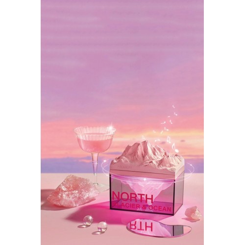 Z4 Kuzey Okyanus Temalı Gece Lambası Özellikli BT Kablosuz Hoparlör - Pembe-(5796)