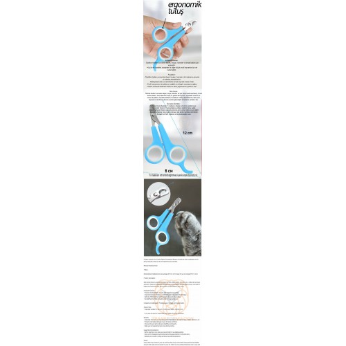 Turk Kedi Tırnak Makası Evcil Hayvan Köpek Tavşan Tırnak Makası